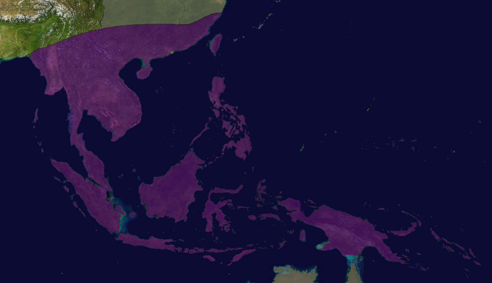 Country Location on Map