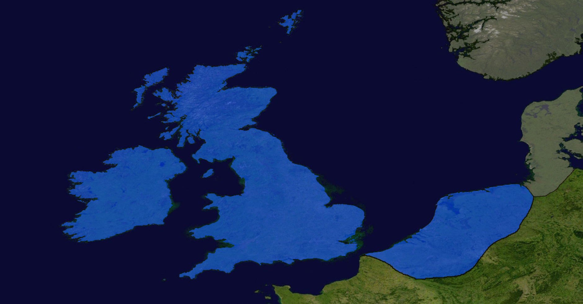 Country Location on Map