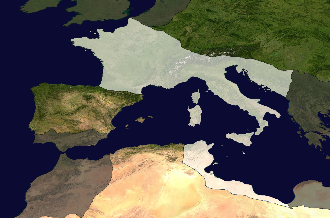 Country Location on Map